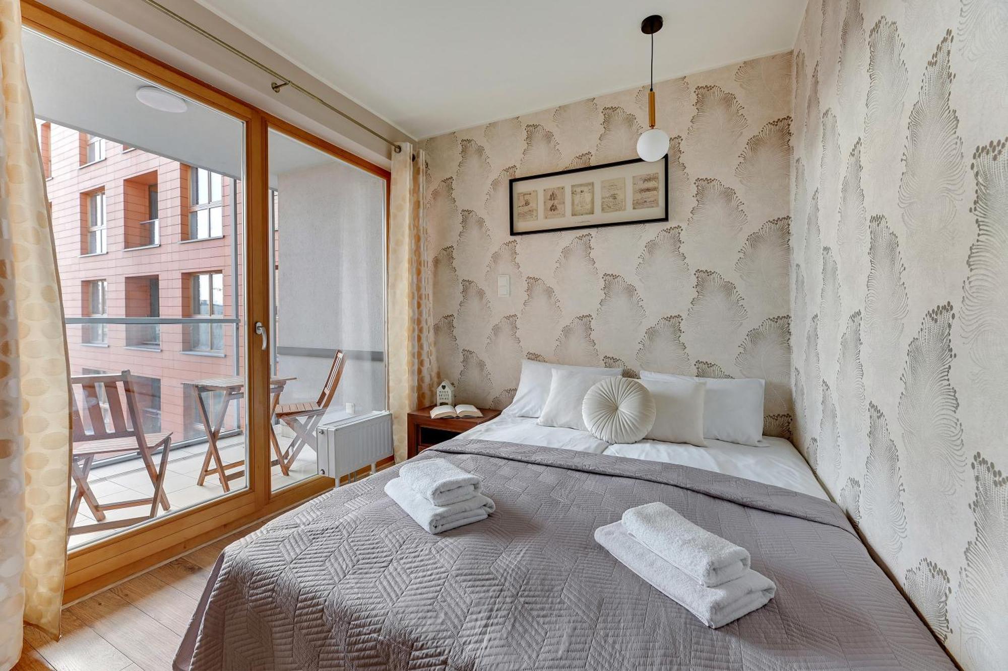 Flatbook - City Center Apartments Dwie Motlawy กดัญสก์ ภายนอก รูปภาพ