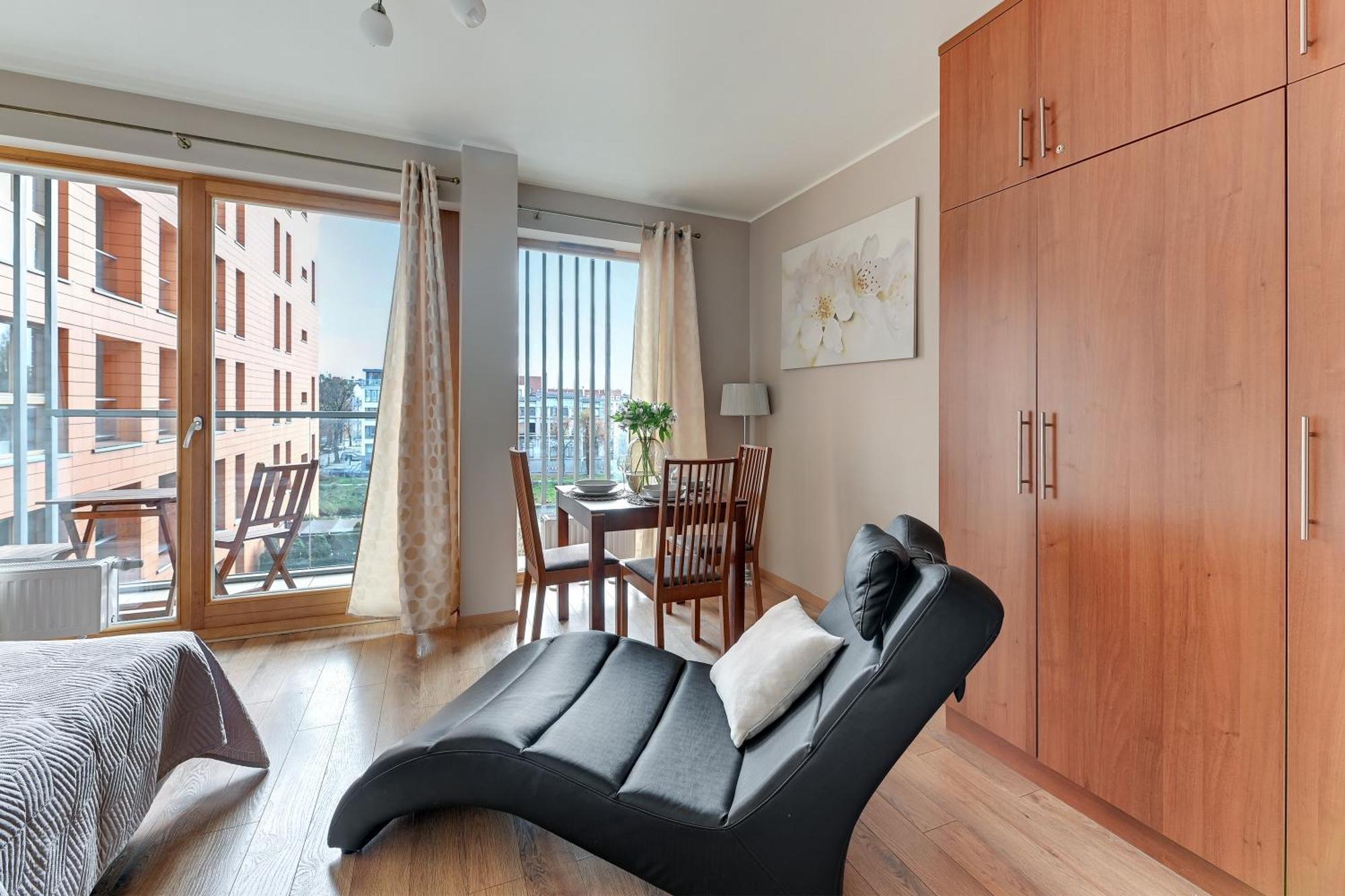 Flatbook - City Center Apartments Dwie Motlawy กดัญสก์ ภายนอก รูปภาพ